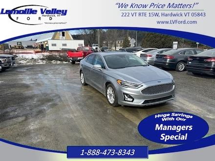 lamoille valley ford used inventory